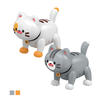 Chaton robot interactif pour enfants avec musique dansante, réponse tactile, télécommande infrarouge, jouet robot chat programmable