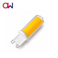 Ampoule LED G9 4,2W en verre céramique 440-460LM RA80 à gradation profonde sans scintillement 360 degrés Garantie 2 ans Mini lustre 55,5mm