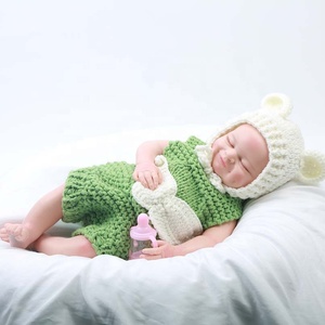 Grand 20 pouces garçon nouveauté Boneca <span class=keywords><strong>Bebe</strong></span> nouveau-né Mueca De Silicon Tamao réel Reborn enfant en bas âge poupée - Product Image 1