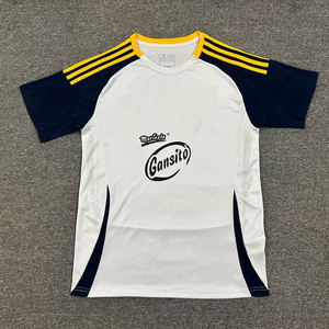 Uniforme de Fútbol de Verano, Nueva Temporada, Jersey Local del Santos con Estampado Kings, Manga Corta, Poliéster de Secado Rápido para Europa - Product Image 1