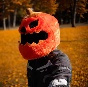Casco Integral de Motocicleta ABS, Nueva Pieza de Repuesto, Accesorios para la Decoración de Halloween de la Víspera de Todos los Santos - Product Image 5