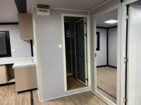 Maisonnette de luxe extensible en acier pour une vie moderne, idéale pour chambre et appartement, résistante au feu et à l'eau, villa préfabriquée