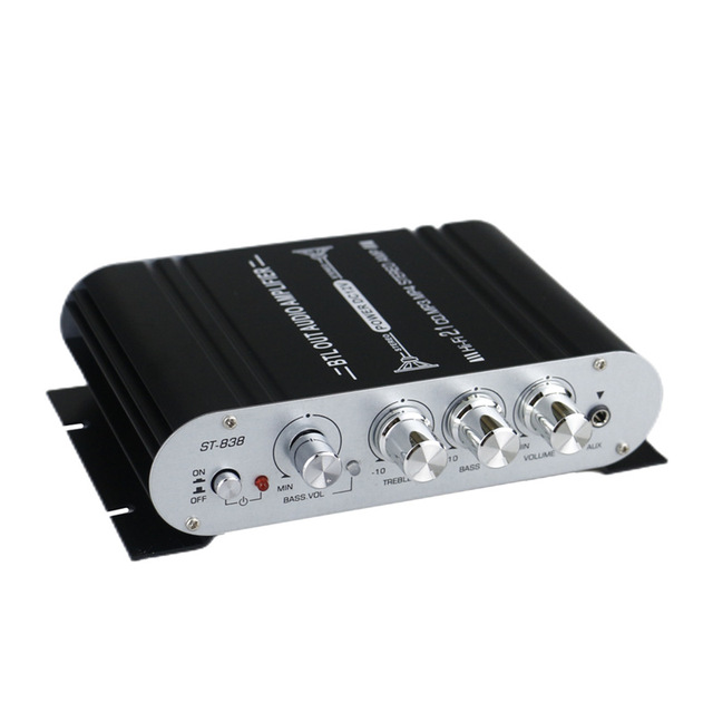 Creatall Professional 2.1 Channel 20WX2+40W 12V Hi-Fi Digital Power Amplifier Circuit Board for Home Rechargeable Subwoofer