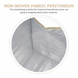 Sac isotherme de plage pliable avec logo personnalisé, sac fourre-tout écologique pour pique-niques, voyages à la découverte du vin, style tendance - Product Image 5