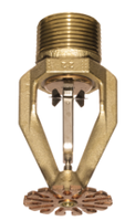 Tête de sprinkleur d'incendie à réponse rapide, suspendue, verticale, murale latérale, dissimulée, ampoule en verre, laiton chromé, acier inoxydable, protection incendie