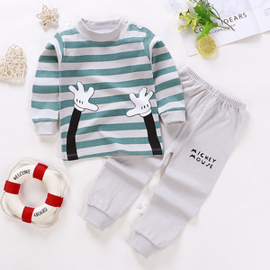 Conjunto de Ropa y Pantalones de Otoño para Niños, Ropa Interior Térmica para Niños, Pijamas de Forro <span class=keywords><strong>Polar</strong></span> para Niñas - Product Image 2