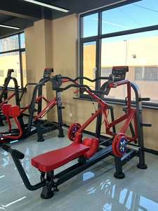 custom color plate loaded chest press gym <b>machine</b> commercial bodybuilding fitness equipment factory wholesale - Product Image 5