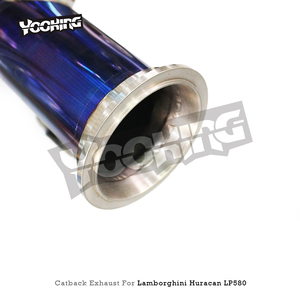 Valvetronic d'échappement Catback en titane OBM pour Lamborghini Huracan LP580/LP610 5.2L 2014-2024 pièces de Performance modèle de voiture OEM Fit - Product Image 6