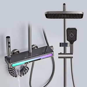 Набор для душа со светодиодным цифровым дисплеем - Product Image 1