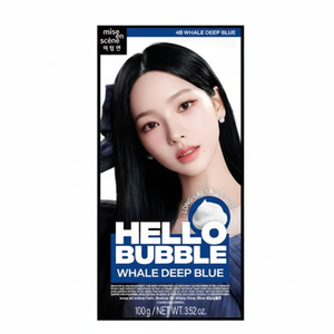 Mise-en-scene Nuevo Tinte para el Cabello Hello Bubble Azul Intenso 1 Unidad Descuento Semipermanente - Product Image 1