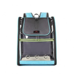 BSCI Factory Fashion Lightweight Pet Transparent <b>Backpack</b> <b>Carrier</b> Outdoor <b>Cat</b> Transparent Travel <b>Backpack</b> for Weekend Strolling - Product Image 2
