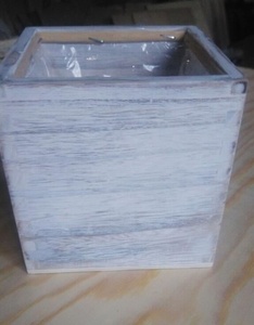 Pot <span class=keywords><strong>de</strong></span> fleurs en <span class=keywords><strong>bois</strong></span> naturel fait à la main, boîte <span class=keywords><strong>de</strong></span> plantation - Product Image 2