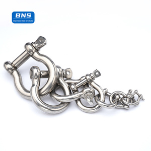 Bns Giá Bán Buôn Thép Không Gỉ 304 Bow Còng Dưới Vít <span class=keywords><strong>Pin</strong></span> Nhiệm Vụ Nặng Nề Neo Còng Lớn Bow Cùm - Product Image 1
