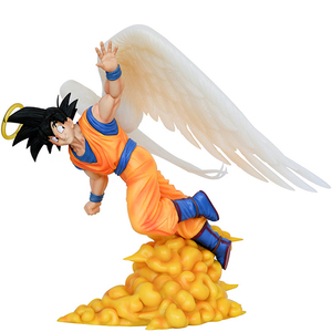 Figura de Anime de Goku con Alas de <span class=keywords><strong>Dragon</strong></span> <span class=keywords><strong>Ball</strong></span> <span class=keywords><strong>Z</strong></span>, Modelo de Juguete de PVC, Estatua de Goku Despedida del Ángel, Figura de Acción - Product Image 1