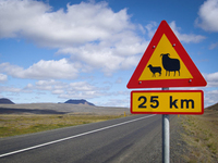 Panneau de signalisation routière rond en aluminium, panneau interdictionnel circulaire, feuille réfléchissante haute intensité, résistant aux intempéries, taille personnalisée