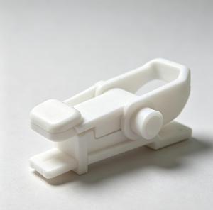 Composant de prototypage rapide imprimé en 3D en plastique ABS blanc pour usage industriel personnalisé - Product Image 1