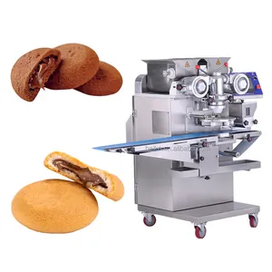 Stuffed Cookie Machine Biscuits And Cookies Wire Cut Making Machine Chocolate Filling Cookies Encrusting Machine