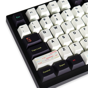 Offre spéciale <span class=keywords><strong>TUT</strong></span> EMO Keycaps Dye Sublimation Pbt 129 touches Cherry Profile Keycaps pour 61/64/87/104/108 Mx Switch clavier mécanique - Product Image 5