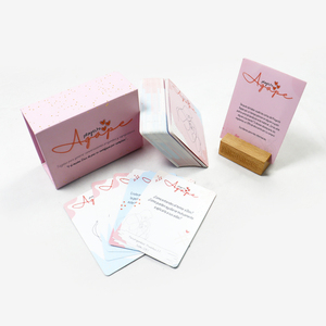Cartes de <span class=keywords><strong>jeu</strong></span> de <span class=keywords><strong>conversation</strong></span> <span class=keywords><strong>en</strong></span> espagnol imprimées <span class=keywords><strong>en</strong></span> rose pour couples, impression de cartes <span class=keywords><strong>en</strong></span> papier émotionnelles de haute qualité - Product Image 5