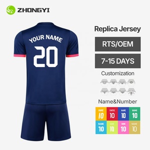 Jersey Sepak Bola Retro Musim Panas 2026-27 Kualitas Thailand # 10 Pesanan Grosir Cetak Transfer Panas Cepat Kering 5 MOQ - Product Image 1