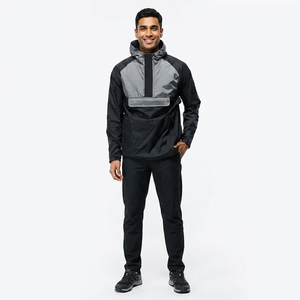 2026 Reflective Waterproof Wind Breaker Running <b>Jacket</b> <b>Summer</b> <b>Lightweight</b> Breathable Microfleece Zipper Thin Print Performance - Product Image 1