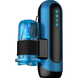 <span class=keywords><strong>Masturbador</strong></span> Automático Masculino con 6 Estiramientos, 5 Velocidades Variables y 10 Modos de Vibración, Vagina de Bolsillo Manos Libres para Hombre - Product Image 1