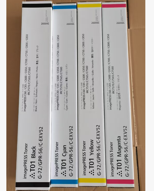 For Compatible 01 T01BK Toner Cartridge for ImagePRESS C650/C700/C750 High-Yield 56K Pages Made in China/GUA