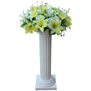 Vases de cimetière Vases coniques en plastique Cimetière Mémorial Floral Cimetière Porte-<span class=keywords><strong>fleurs</strong></span> avec piquet en résine Décorations de tombes - Product Image 2