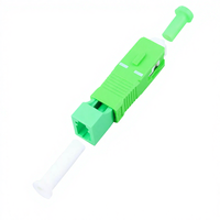 Adaptateur de fibre optique monomode DHX 9/125um SC/APC mâle LC/APC femelle hybride DIMAN SC-LC QSFP pour applications FTTH