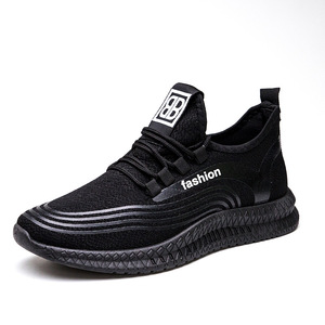 Zapatillas Deportivas Transpirables para Hombre, con Suela Suave Antideslizante, Color Negro, Tendencia de Moda para el Verano - Product Image 6