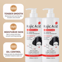 Gel Douche Nettoyant Corporel Naturel 1000ml en Gros, Contrôle du Sébum, Éclaircissant, à l'Acide Kojique