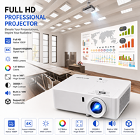 Projecteur laser Sharp XG-TK456ZA 1080P 6000 Lumens avec déplacement vertical de l'objectif, faible latence d'entrée, idéal pour les grands espaces