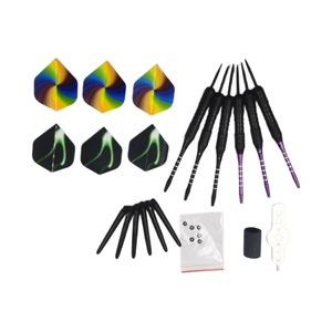 Juego de Dardos Profesionales de Latón y Acero con Punta de 18g CZFIT ET0048-5, Equipo de Entrenamiento para Práctica y Competencia en Interiores - Product Image 1