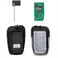 Clé télécommande intelligente universelle Autel IKEYTY8A3AL/IKEYTY8A3BL/IKEYTY8A4AL 3B/4B pour utilisation avec clé intelligente KM100 IM508 IM608 Noir