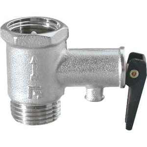 Válvula de seguridad manual 1/2 MF con palanca para medios de agua, aceite y gas - Product Image 1