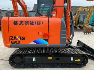Mini-excavatrice Hitachi ZX60 6 tonnes à moteur Cummins, type chenille, sûre et fiable, certifiée, matériel d'occasion, modèle 2024, vente chaude mondiale - Product Image 4