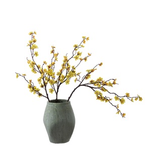 ดอกพลัมประดิษฐ์ CallaFloral กิ่งเดี่ยว สีชมพูม่วง โพลีเอสเตอร์ สำหรับตกแต่งภายใน - Product Image 5