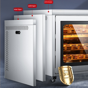 Horno Rotatorio Eléctrico Comercial para Pollo y Pescado, Parrilla Giratoria Automática de Acero Inoxidable para Múltiples Alimentos - Product Image 6