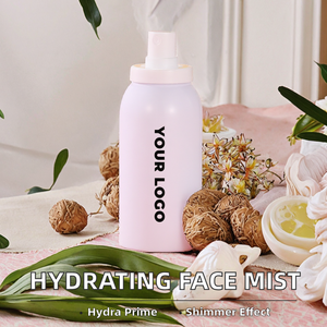 Maquillaje mineral Spray de acabado líquido y niebla de ajuste con purpurina Hidratante Primer Efecto de brillo y niebla facial - Product Image 3