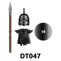 Vente en gros de figurines Anime Grey Worm Unsullied Daenerys Mini en plastique à assembler, jouets éducatifs pour enfants