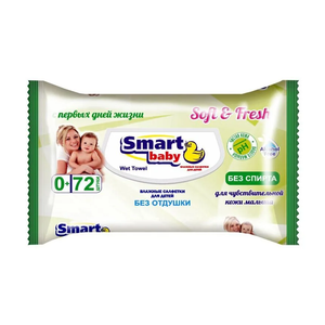 Toallitas húmedas sin alcohol, suaves al tacto, limpieza delicada, higiénicas, desechables, suministro al por mayor, 72 unidades - Product Image 1