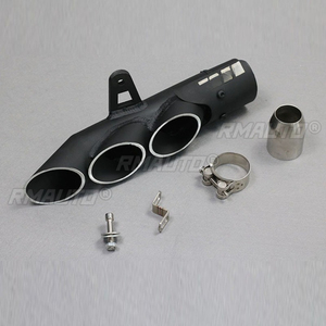 Modificación de Motocicleta, Tubo de Escape Universal TOCE de 2 y 3 Orificios para Motocicletas Deportivas CB1000 de Gran Cilindrada con Chimenea Inclinada - Product Image 4