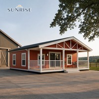 Maison Conteneur Extensible de Luxe Préfabriquée à Montage Rapide SUNRISE 40Ft 20Ft 30Ft – Vente de Maisons Préfabriquées Modulaires 2, 4, 5 Chambres