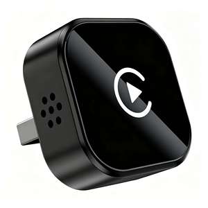 Adaptador CarPlay de Cableado a Inalámbrico, Reconexión Automática Estable, Convertidor de Infoentretenimiento, Compatible con la Mayoría de los Autos con CarPlay Cableado de Fábrica - Product Image 3
