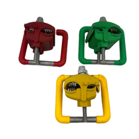 Connecteur à pince étanche IP65, isolé, perforé, pour mise à la terre, en laiton et aluminium, cosses de borne, finition décapée, modèle 240V