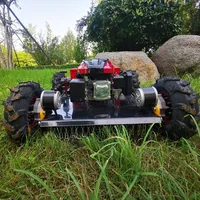 Nuovo Design uso domestico tecnologia professionale batteria telecomando Robot tosaerba per giardino e fattoria