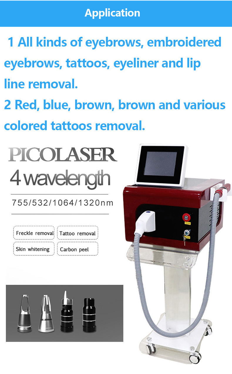 Picosecond Laser Tattoo Removal Device: Portable, Ruby Movement ...