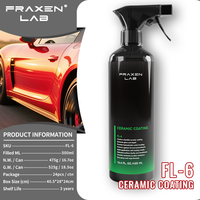Spray de revestimiento cerámico plástico para coche, cera para coche de alta dureza, antiarañazos, hidrofóbico, protección de pintura de larga duración, 500ml, profesional