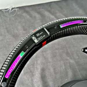 Volante de Coche Personalizado de Fibra de Carbono para Volkswagen <span class=keywords><strong>Golf</strong></span> <span class=keywords><strong>GTI</strong></span> MK7 Polo GTS GTD GTE R CC - Product Image 2