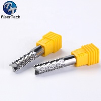 Fraise à dents en spirale en carbure pour routeur CNC, pour outils PCB/bois